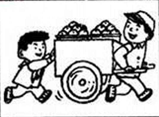 看图写话:原来如此